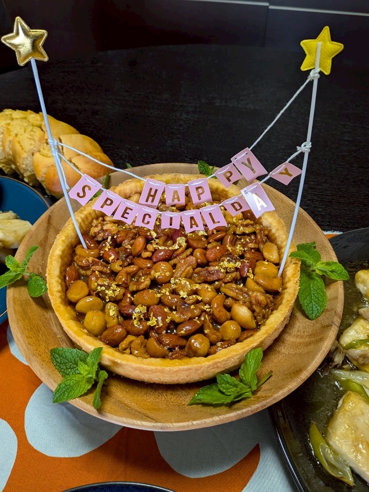 キャラメルナッツタルト